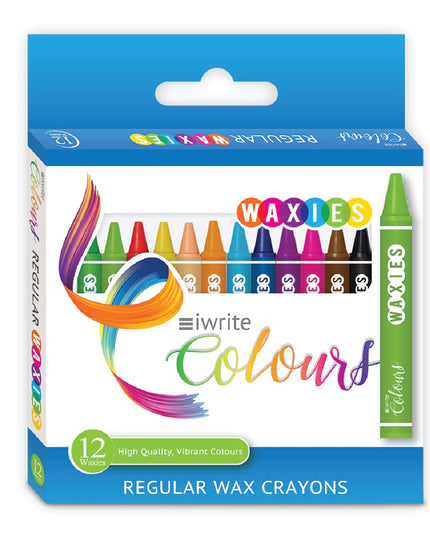 Wax Crayons Regular 12's Iwrite 2