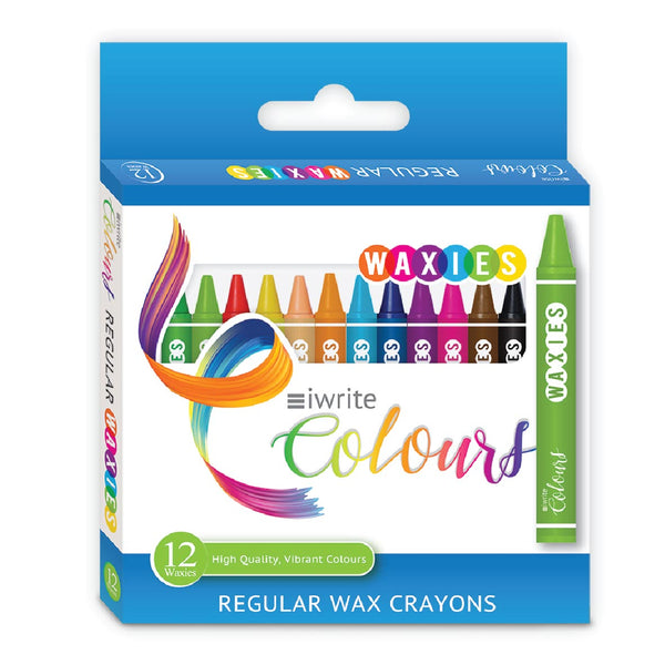 Wax Crayons Regular 12's Iwrite 2
