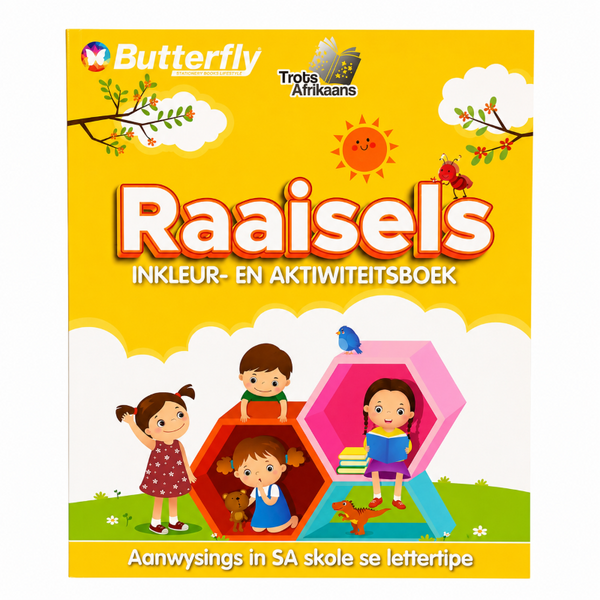 Werkboek - Raaisels, Inkleur en Aktiwiteitsboek