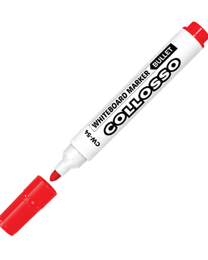Whiteboard Marker Collosso Red 4