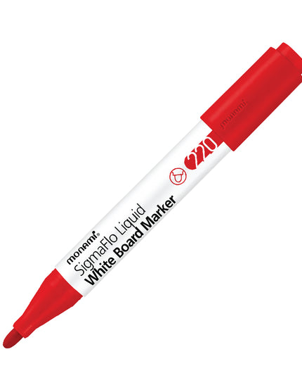Whiteboard Marker Liquid Red - Monami 1