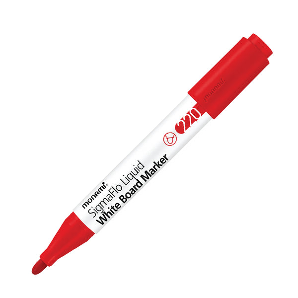 Whiteboard Marker Liquid Red - Monami 1