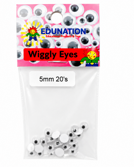 Wiggly Eyes 5mm 20's