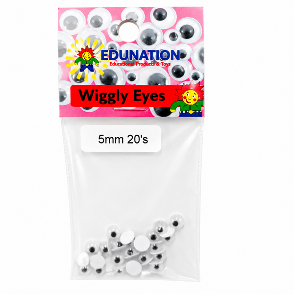 Wiggly Eyes 5mm 20's