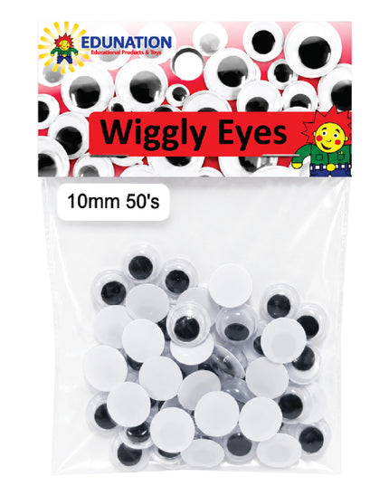 Wiggly Eyes 10mm 50's 1