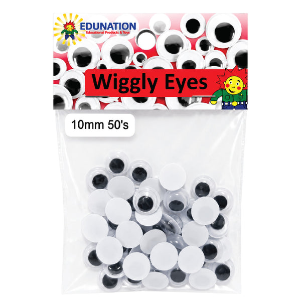 Wiggly Eyes 10mm 50's 1