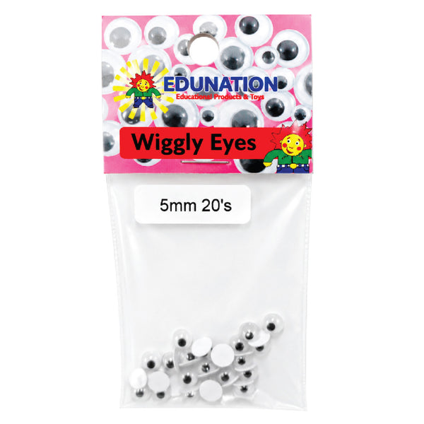 Wiggly Eyes 5mm 20's 1