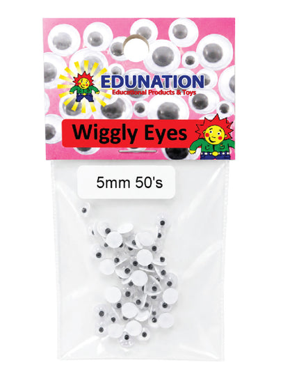 Wiggly Eyes 5mm 50's 1