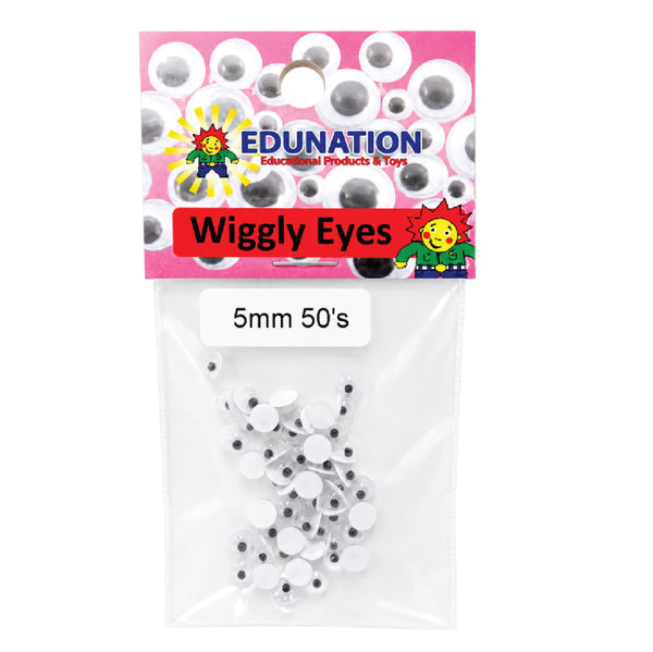 Wiggly Eyes 5mm 50's 1