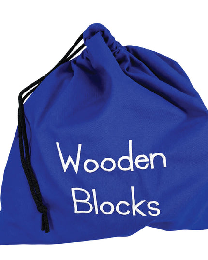 Wooden Blocks in Bag 32 Piece