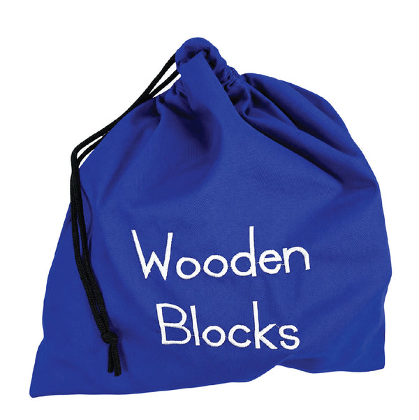 Wooden Blocks in Bag 32 Piece