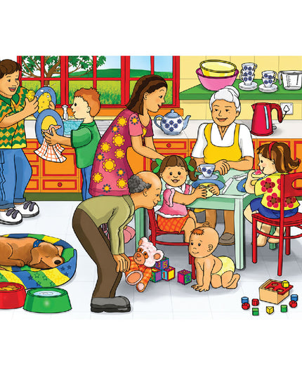 Wooden Puzzle 24 Piece - My Family 1