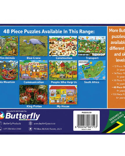 Wooden Puzzle A4 - 48 Piece - King Protea 4