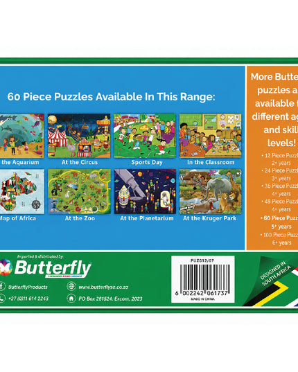 Wooden Puzzle A4 - 60 Piece - At the Kruger Park 4