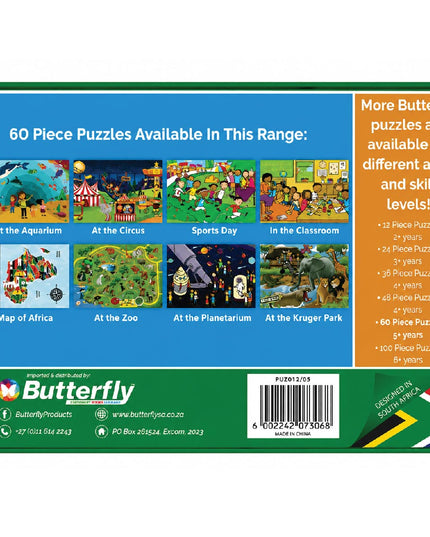 Wooden Puzzle A4 - 60 Piece - In the Classroom 4