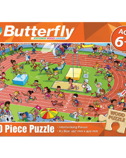 Wooden Puzzle A4 100 Piece - The Olympics 1