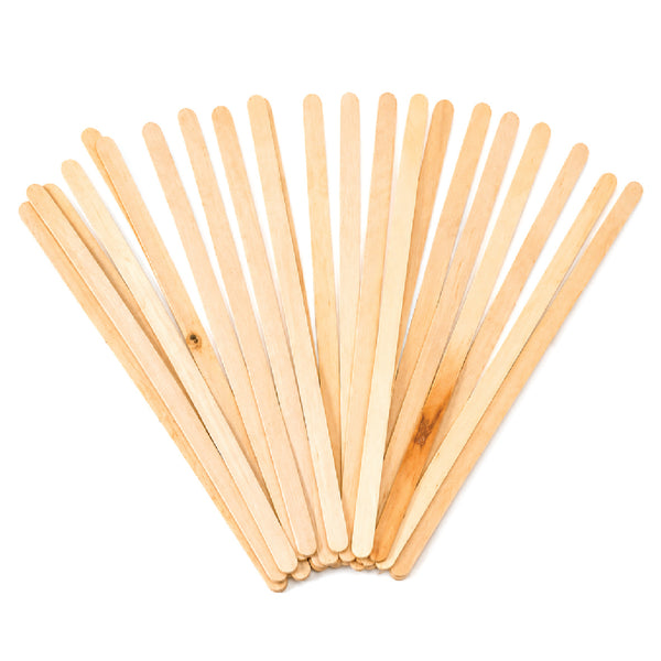 Wooden Sticks Long Flat 175mm 50 Piece 1