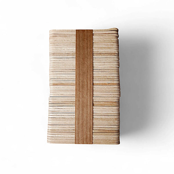 Wooden Sticks Natural 6.5cmx1cm - 50's
