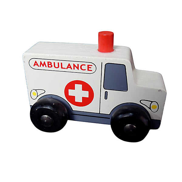 Wooden Vehicle Ambulance