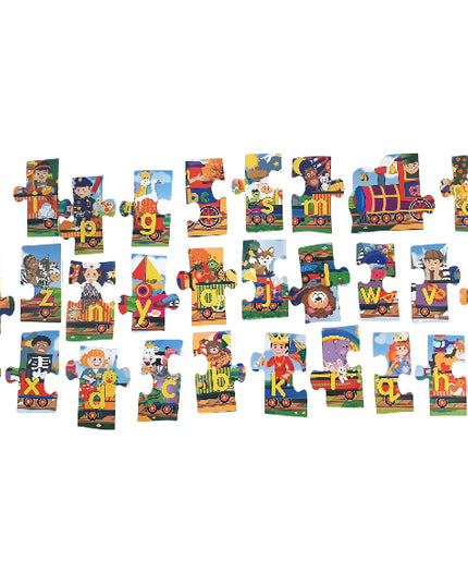 Alphabet Train English Floor Puzzle - 180cm