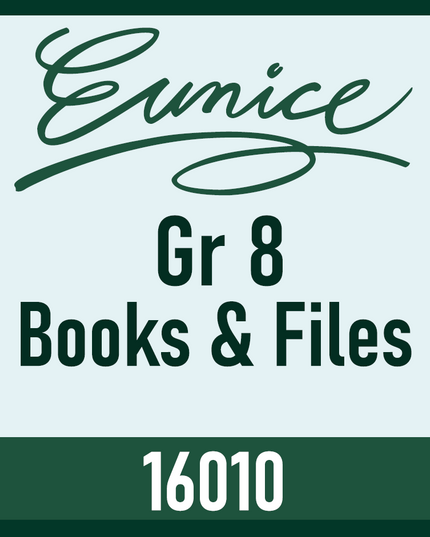 Pakket - Eunice Books and Files Gr 8 2027