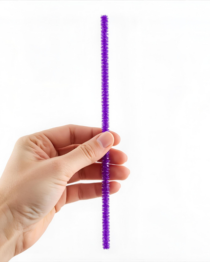 Pipe Cleaner 6mm Purple each