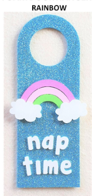 Craft Kit Foam Doorhanger Rainbow