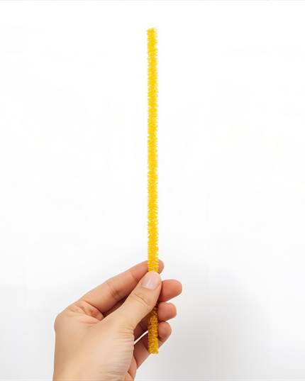 Pipe Cleaner 6mm Yellow each