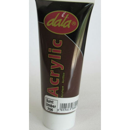 Paint Student Acrylic 75ML Burnt Umber - 706