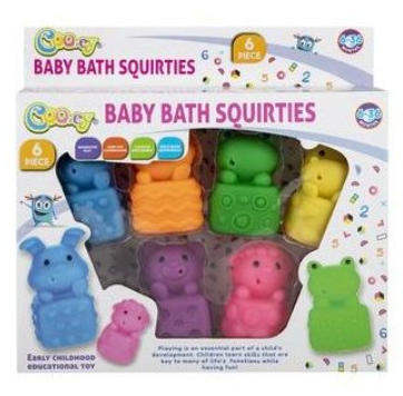 Baby Bath Squirties - 6pc