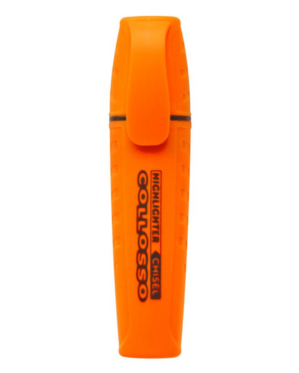 Highlighter Chisel Tip Collosso - Orange