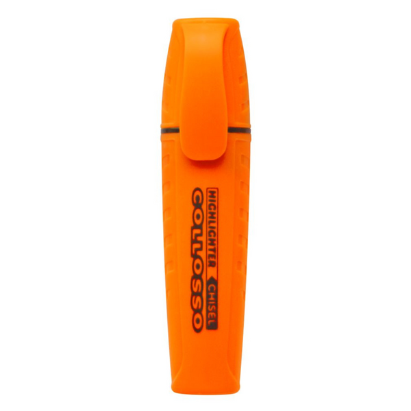Highlighter Chisel Tip Collosso - Orange