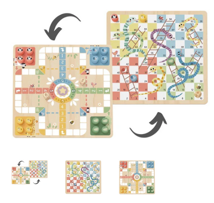 Ludo and Snakes & Ladders Tooky Toy