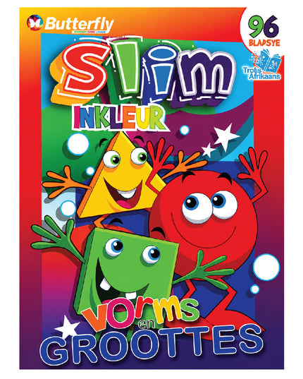 Book - Colouring Slim - Vorms en Groottes - 96 pages