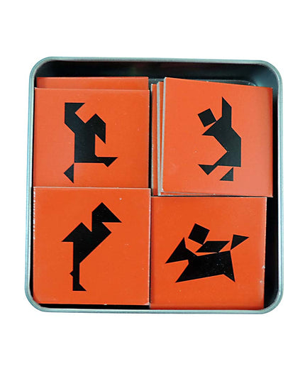 Tangram in Tin