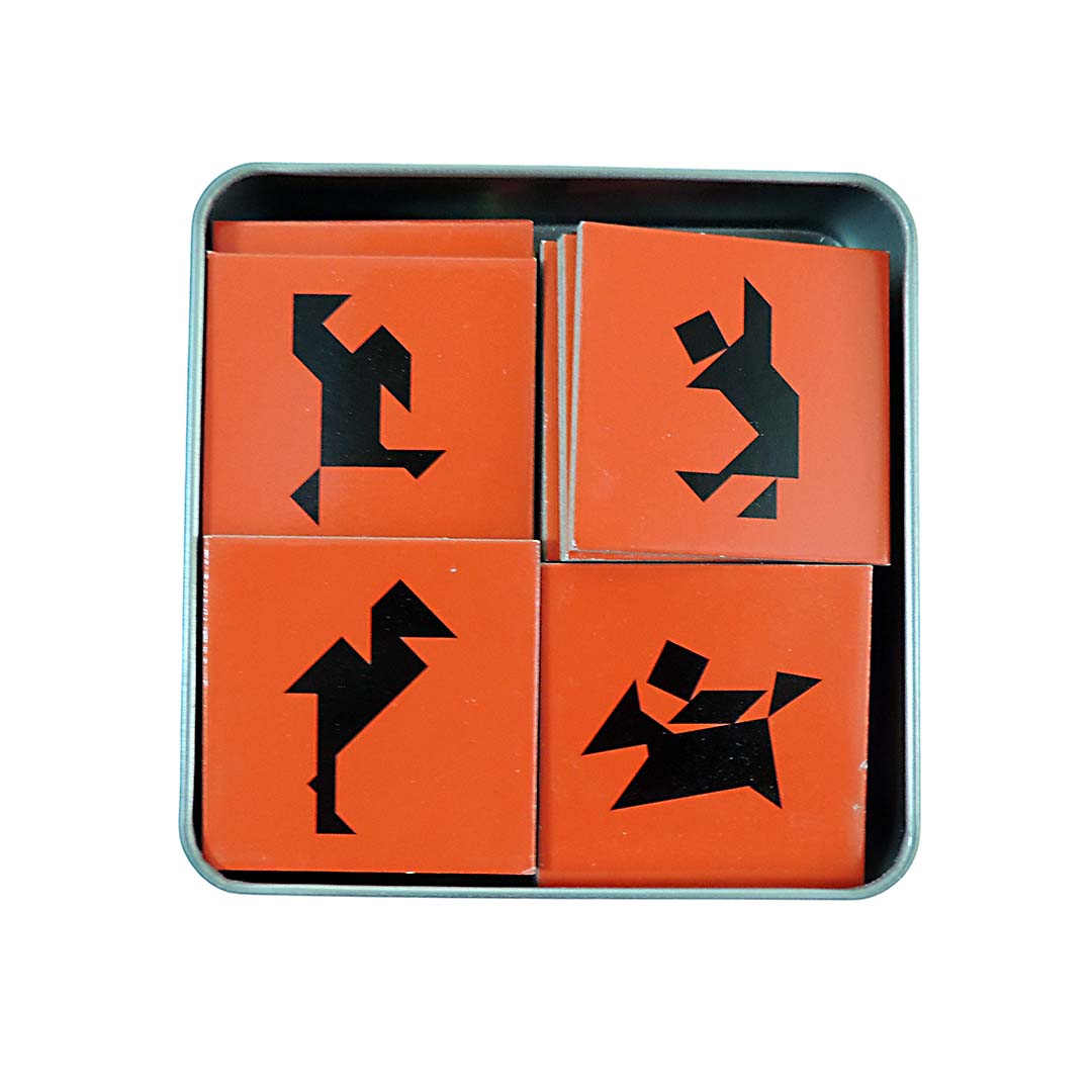 Tangram in Tin