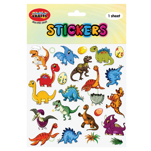 Stickers - T-Rex & Friends