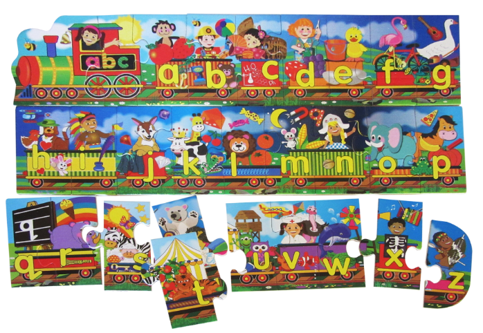 Alfabet Trein Afrikaans