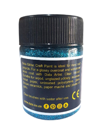 Paint Craft Glitter 50ml - Aqua - CPG7