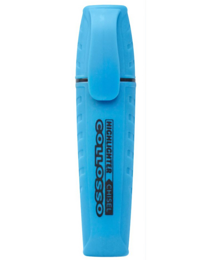 Highlighter Chisel Tip Collosso - Blue