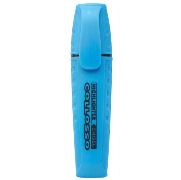 Highlighter Chisel Tip Collosso - Blue