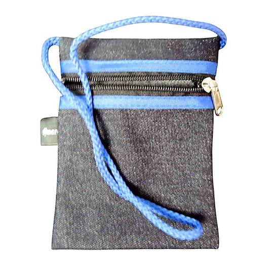 Money Pouch Denim Blue