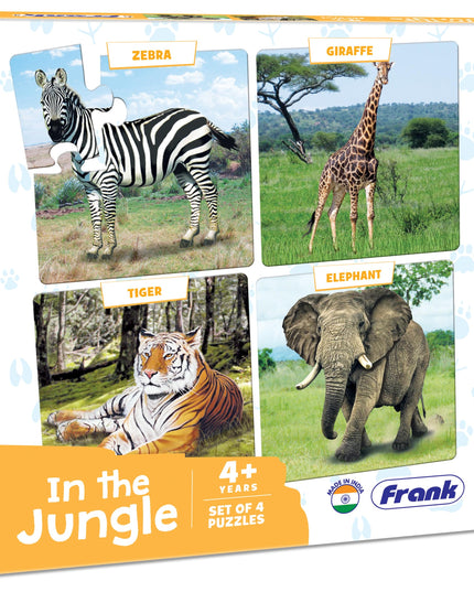 My Pets Animal Puzzles Set of 4 - In The Jungle