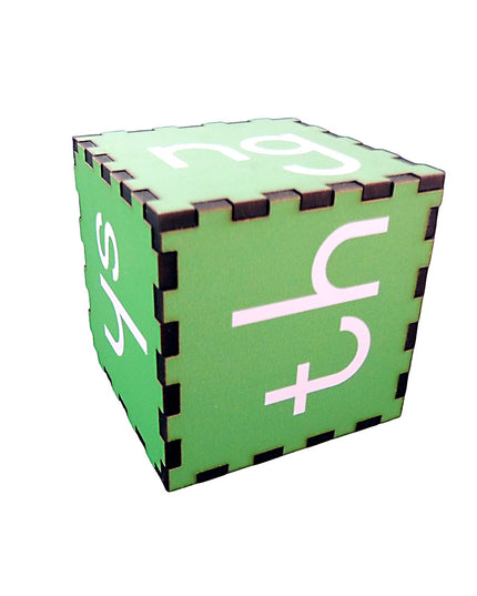 Dice - Phonics 1 - 65mm Wooden