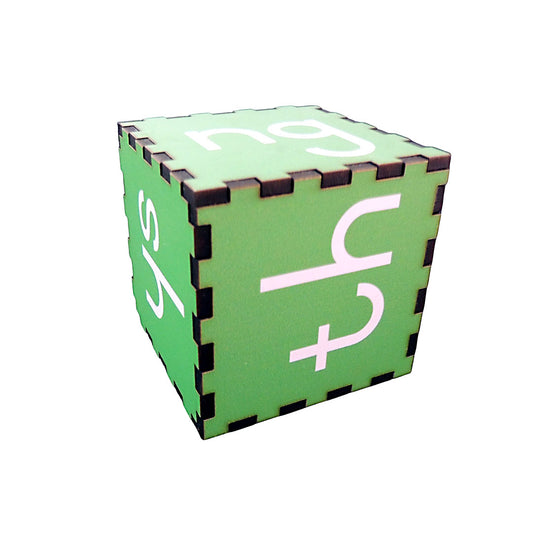 Dice - Phonics 1 - 65mm Wooden