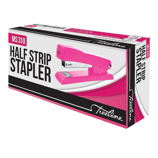 Stapler Half Strip - Pink - 20 Sheets