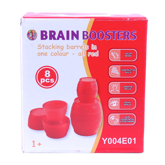 Stacking Barrel Set - Red