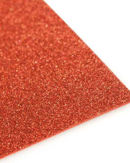 Foam Fun Glitter A4 Orange