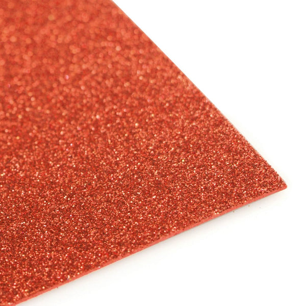 Foam Fun Glitter A4 Orange