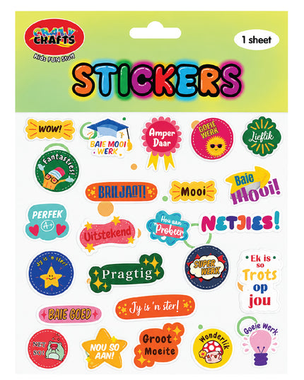 Stickers - Goeie Werk